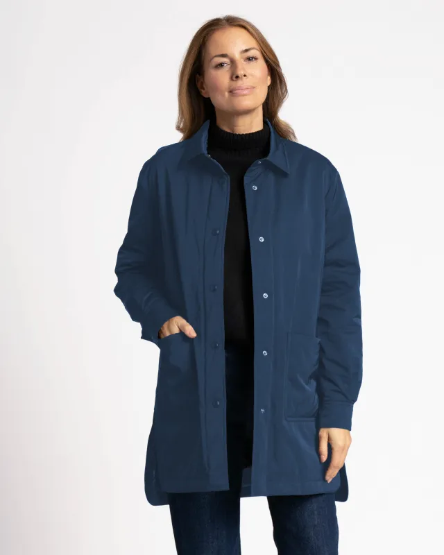 WEGA Green Goose Lange Hemdjacke für Damen